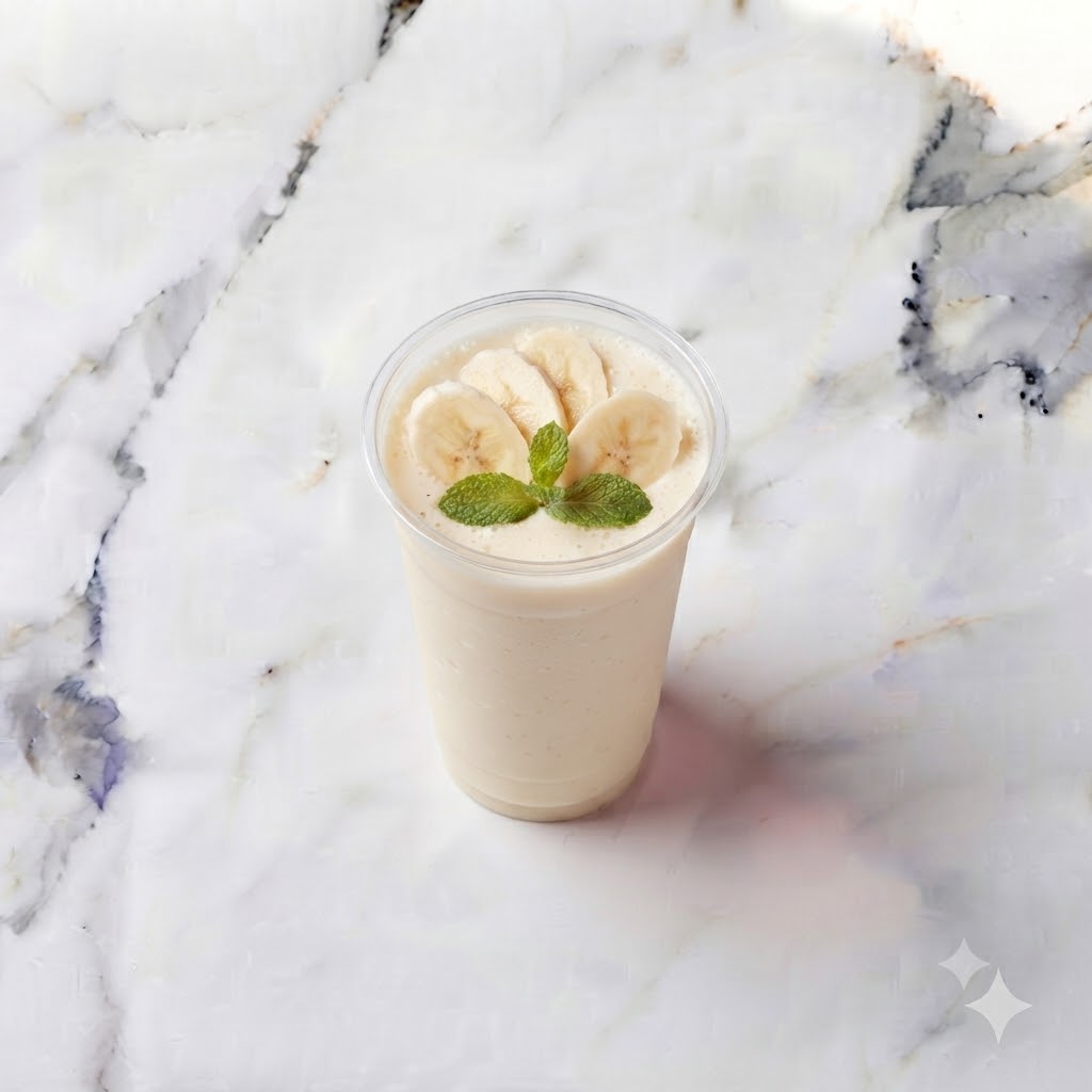 موز حليب - Banana Milkshake
