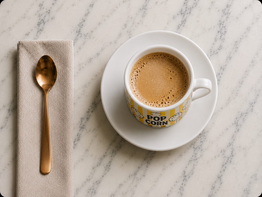 قهوة بوب كورن - PopCorn Coffee